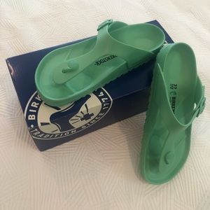 Birkenstock T-Strap Bold Jade Sandal